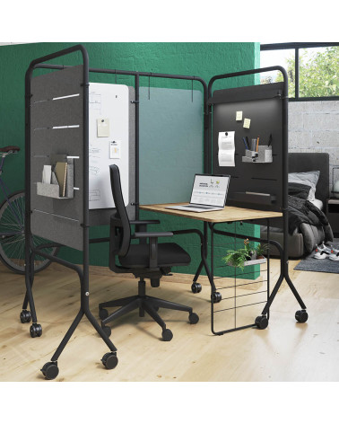 Room Divider Workstation Solution - Mobel Linea